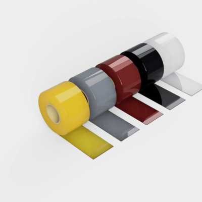 PVC kardina värvilised ribad