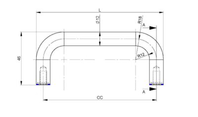 3A Handle with sealing drawing