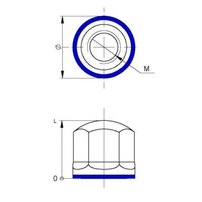 EHEDG 3A Hygienic nut in stainless steel 3 3A hygienic nut 2