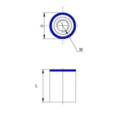 EHEDG Hygienic spacer nut welded in stainless steel 3 3A Spacer nut weld 2 3