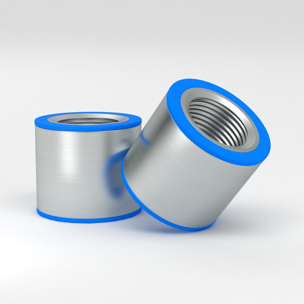 EHEDG Hygienic spacer nut in stainless steel 1 EHEDG Hygienic spacer nut in stainless steel