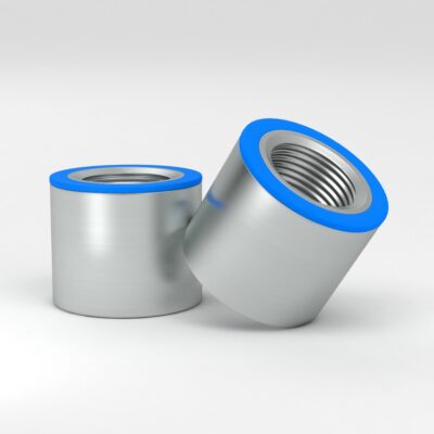 EHEDG Hygienic spacer nut welded in stainless steel