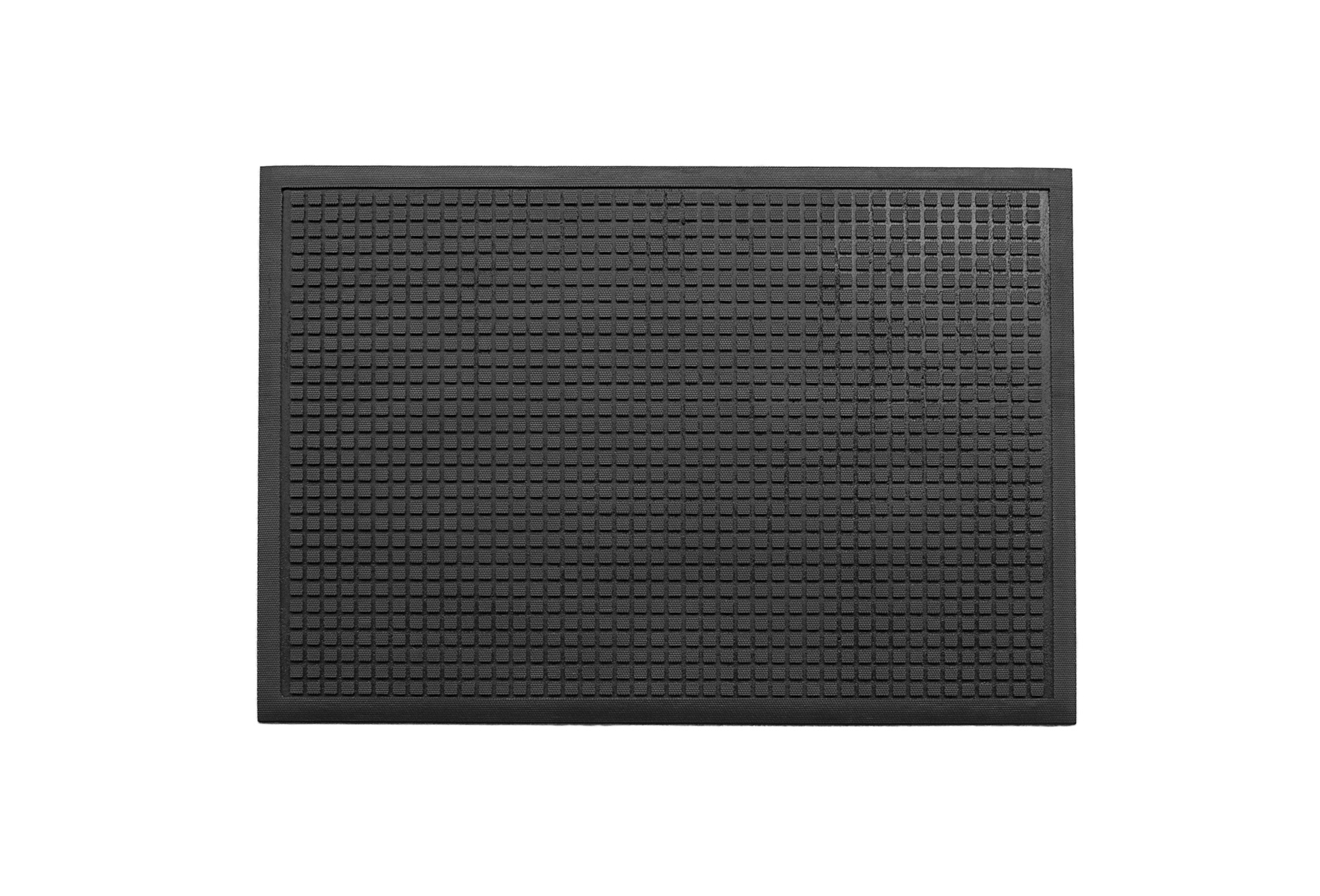 Töökohamatt reljeefse ruudumustriga 2 anti-fatigue rubber mat with castellated pattern